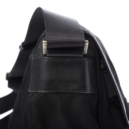 Prada Nylon Vela Messenger Bag Black 11 of 12