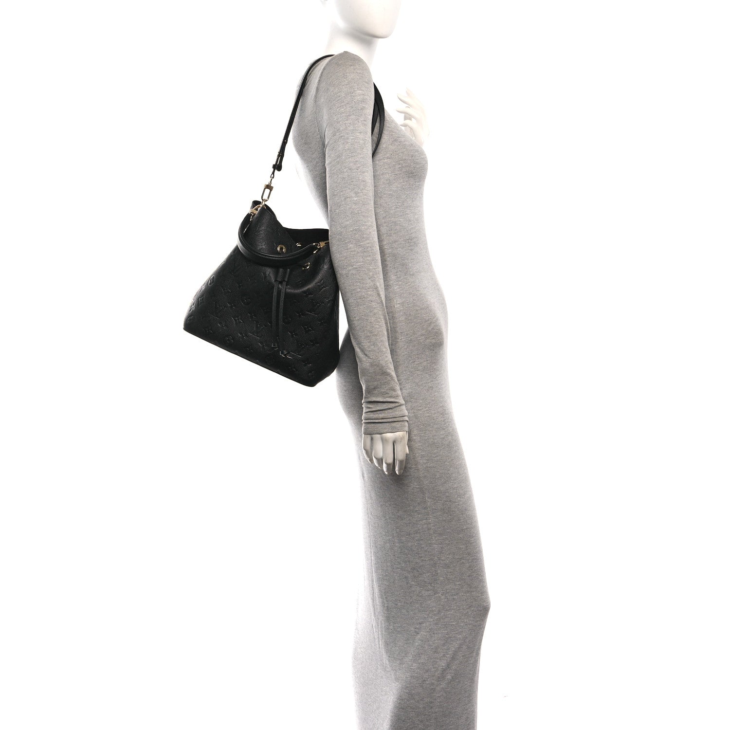 Louis Vuitton Empreinte Neonoe MM Black 2 of 11