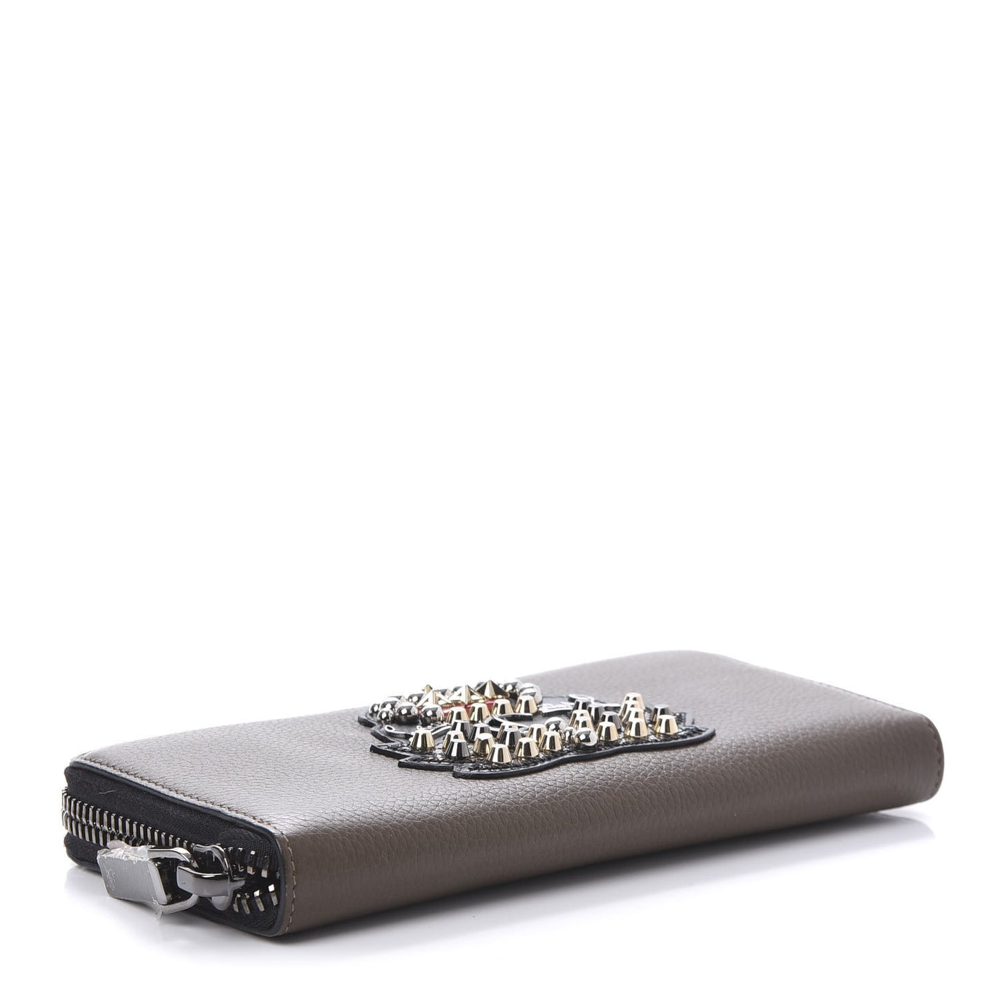 Calfskin Ecusson Panettone Zip Around Wallet Cafe