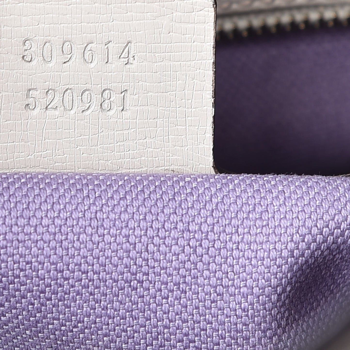 Canvas Flora Infinity Medium Nice Top Handle Dome Bag White