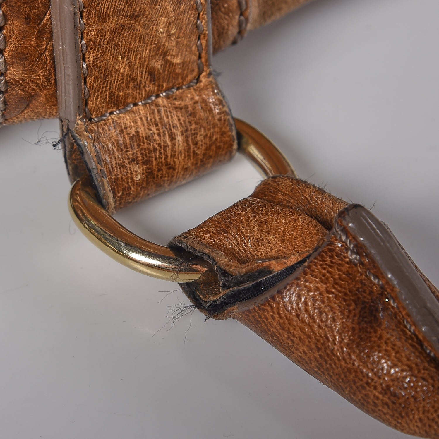 Givenchy Tumbled Sheepskin Large Pandora Brown 14 of 16