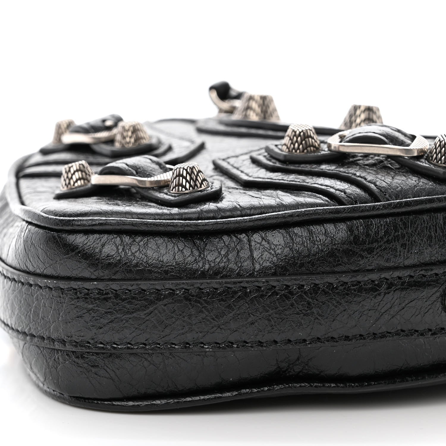 Balenciaga Agneau Arena Mini Le Cagole Heart Bag Black 11 of 11