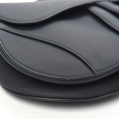 Christian Dior Ultra Matte Calfskin Saddle Bag Black 8 of 9