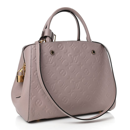 Louis Vuitton Empreinte Montaigne MM Mastic 2 of 4