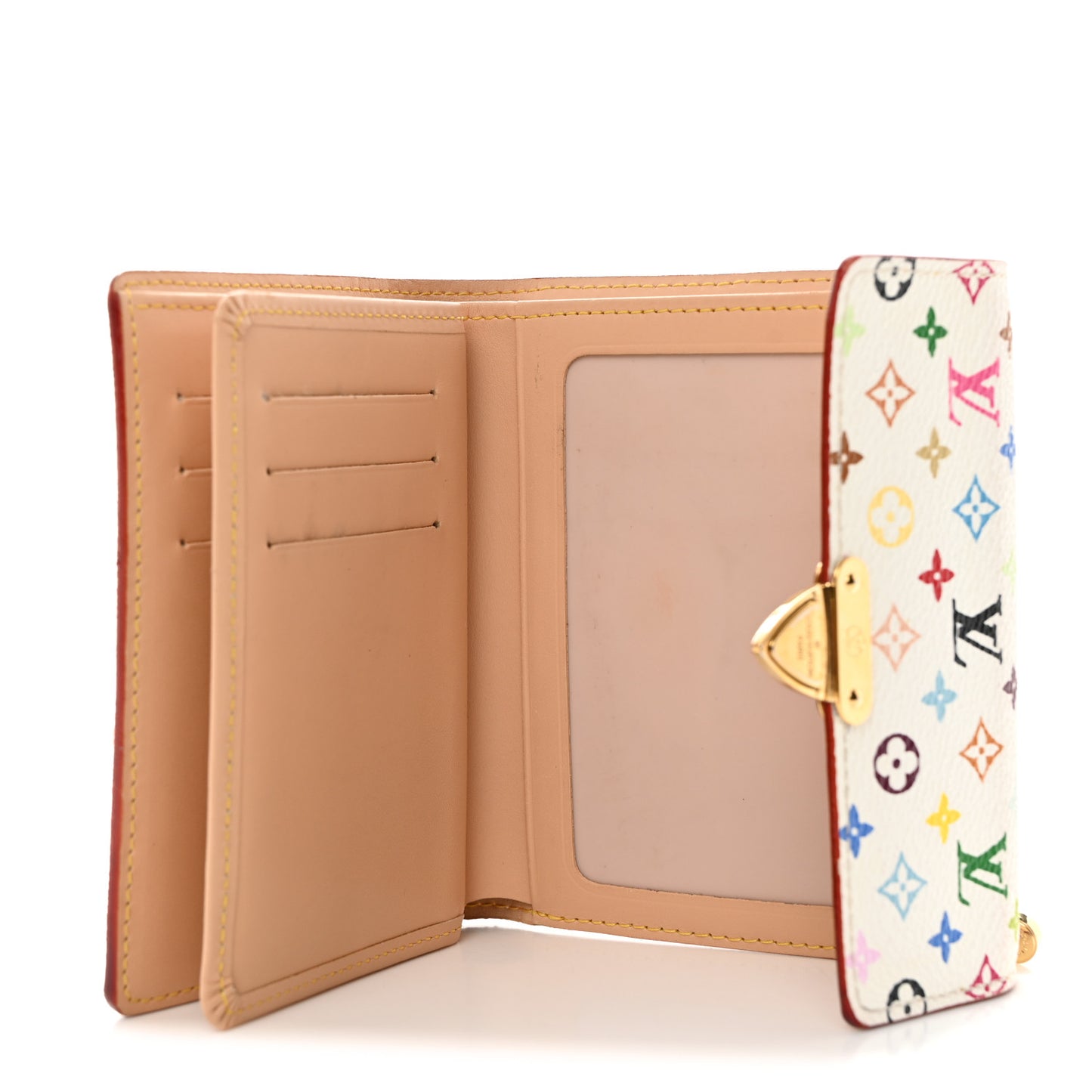 Monogram Multicolor Koala Wallet White