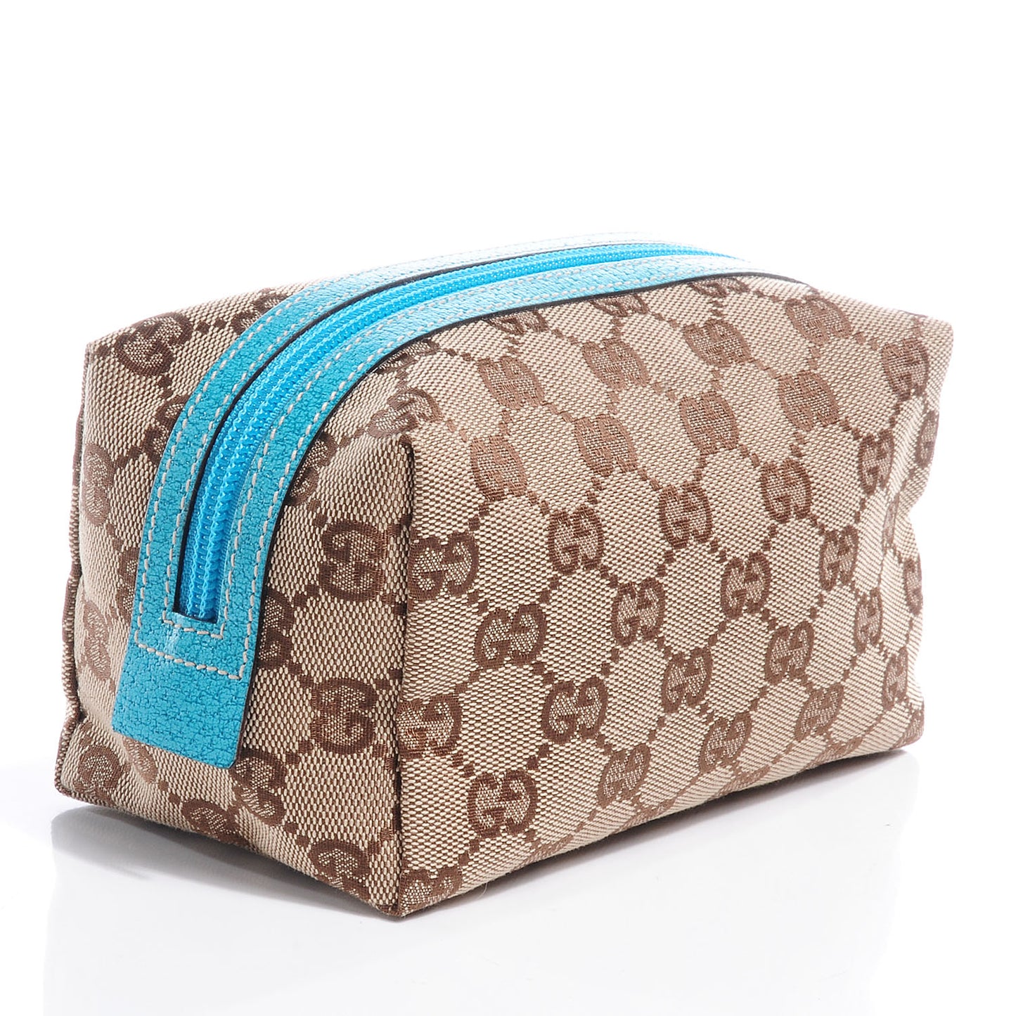 Monogram GG Cosmetic Case Turquoise