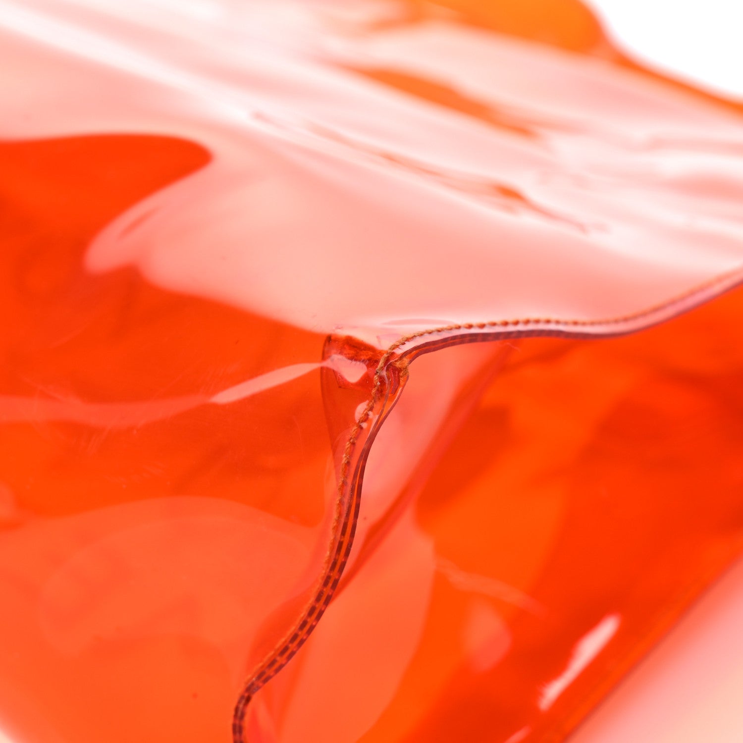 Hermes Vinyl Souvenir De L'Exposition Kelly Orange 9 of 15