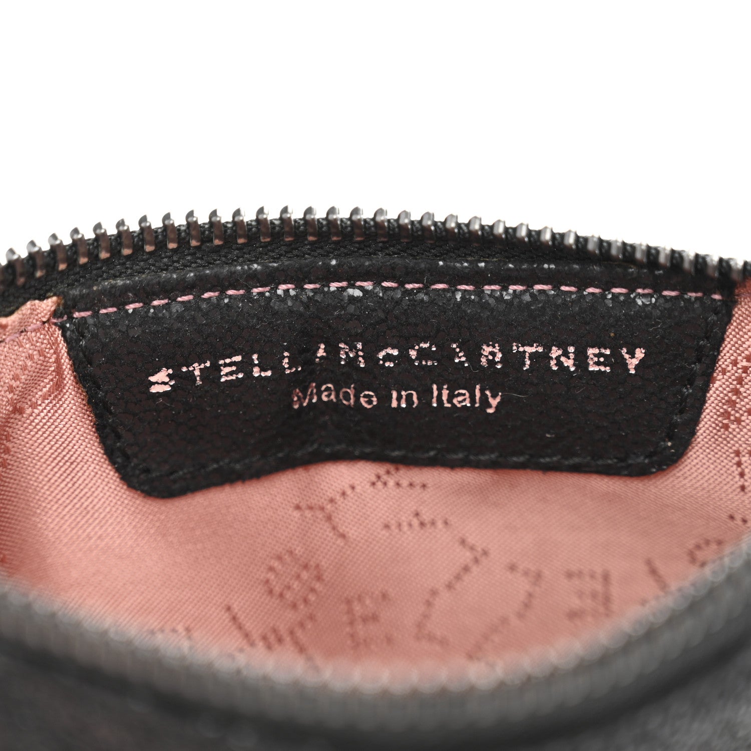 Stella McCartney Shaggy Deer Falabella Zip Pouch Black 6 of 8