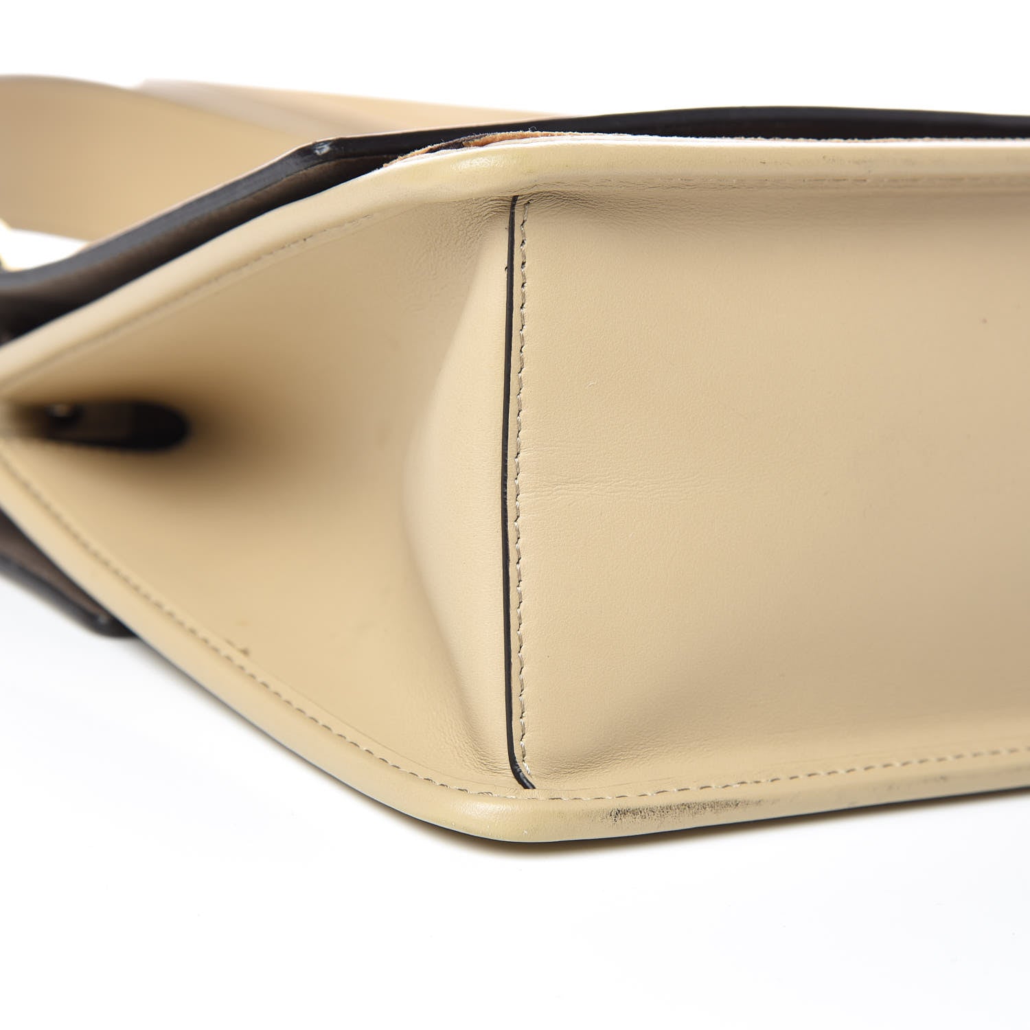 Fendi Vitello Century Velvet F is Fendi FF Kan I Shoulder Bag Tobacco Amido 10 of 16