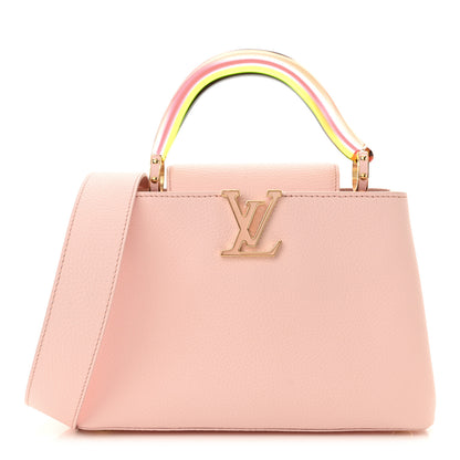 Louis Vuitton Taurillon Resin Murano Capucines BB Rose Jasmin 1 of 10