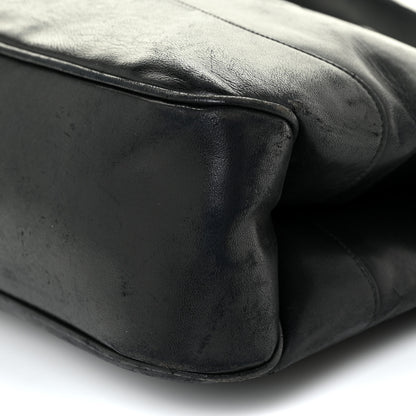 Chanel Lambskin CC Shopping Tote Black 9 of 26