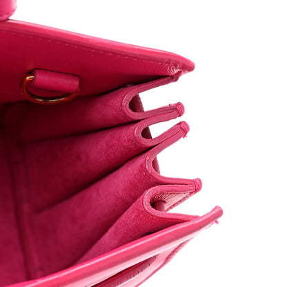Saint Laurent Calfskin Nano Sac De Jour Fluo Pink 12 of 22