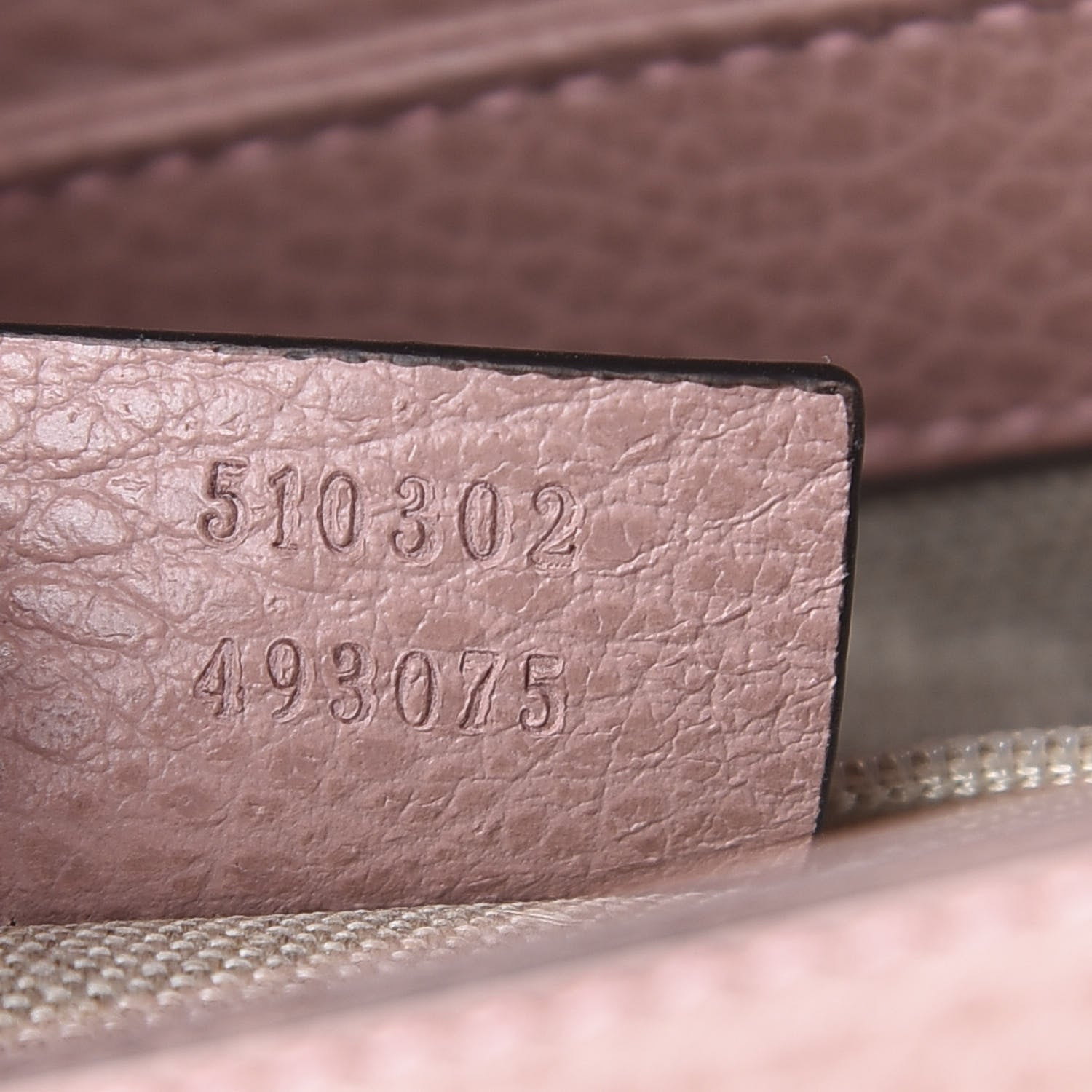 Gucci Dollar Calfskin Interlocking G Top Handle Shoulder Bag Soft Pink 7 of 10