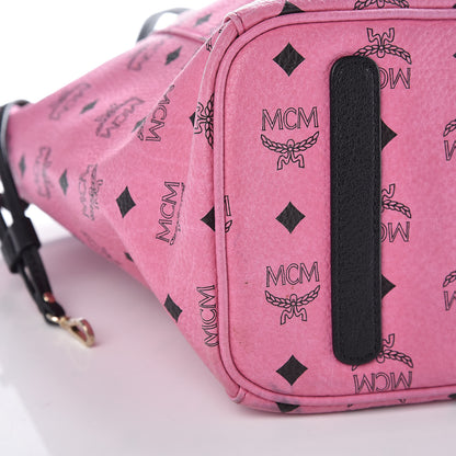 MCM Visetos Medium Liz Reversible Shopper Tote Pink 11 of 18