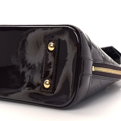 Louis Vuitton Vernis Alma BB Amarante 8 of 8