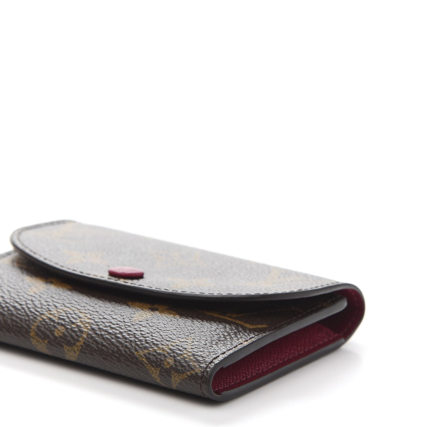 Monogram Rosalie Coin Purse Fuchsia
