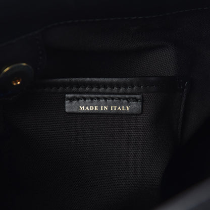 Burberry Smooth Calfskin Riveted Medium Banner Tote Black 10 of 10