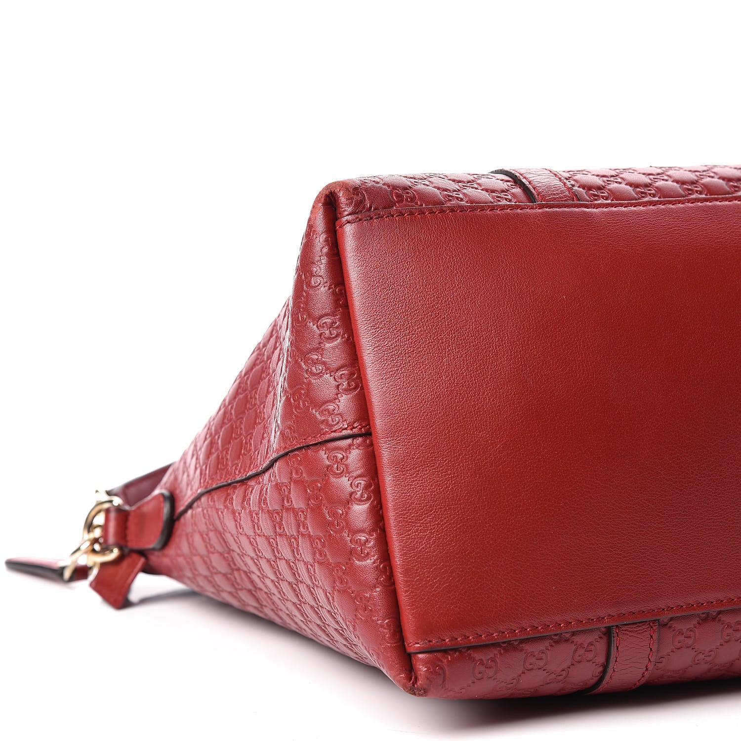 Gucci Soft Microguccissima Dome Satchel Red 13 of 19