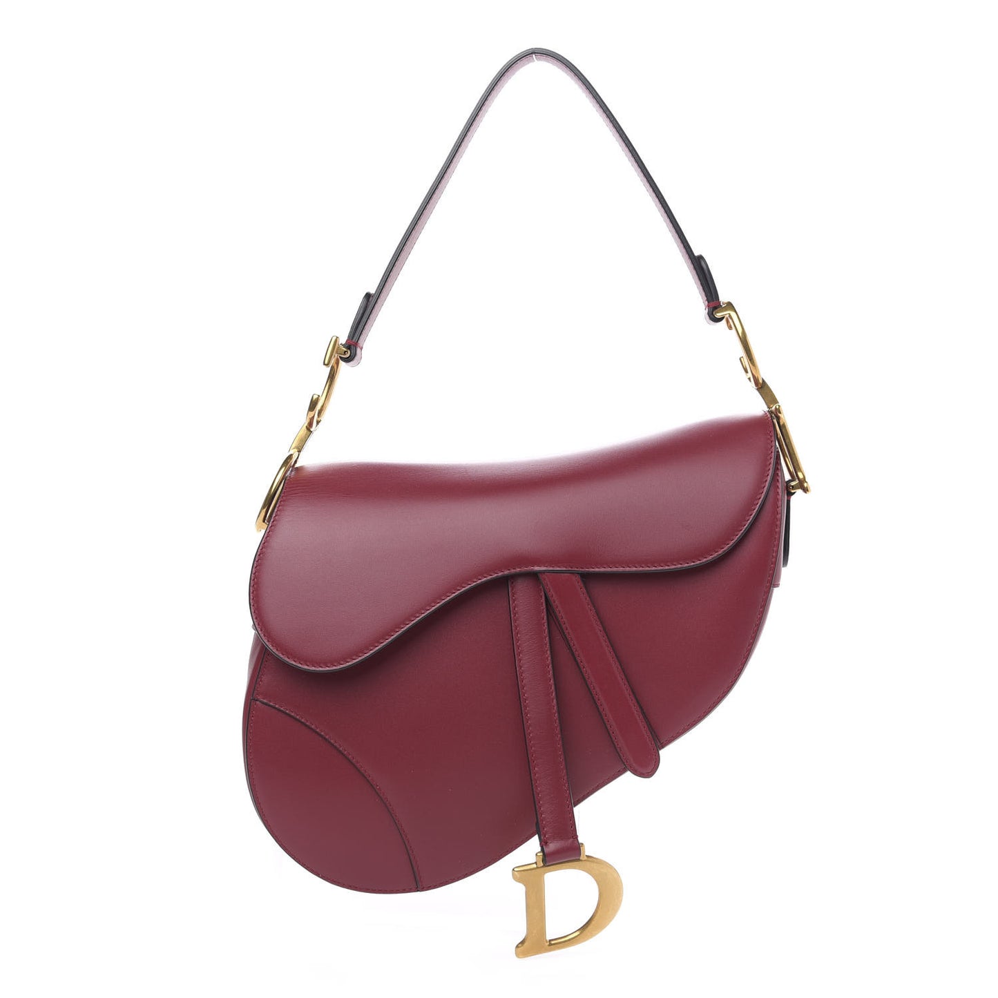 Calfskin Saddle Bag Scarlet