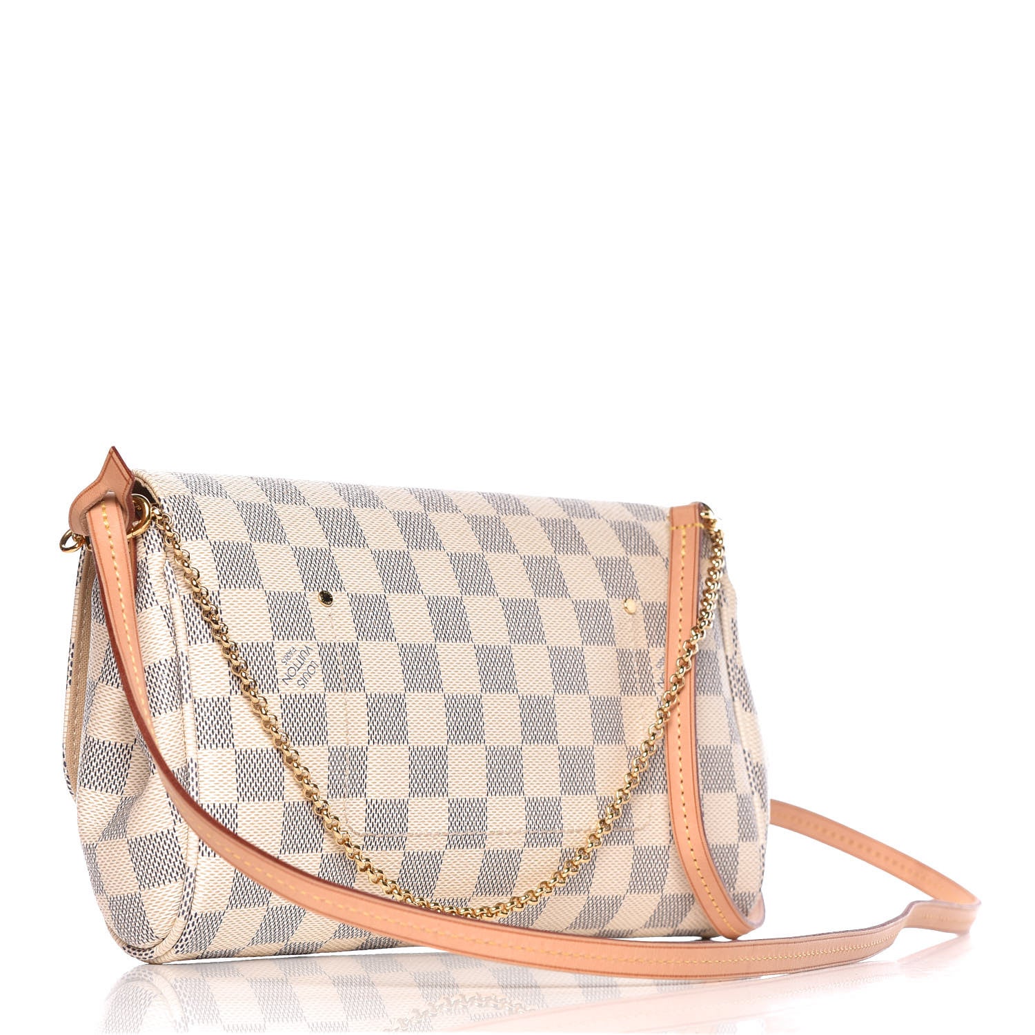 Louis Vuitton Damier Azur Favorite MM 3 of 12
