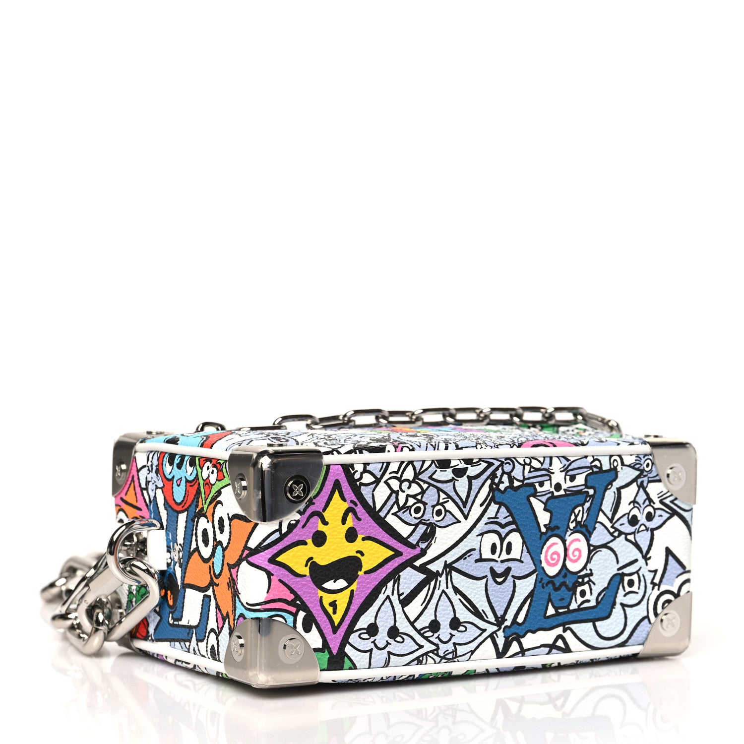 Louis Vuitton Monogram Comics Mini Soft Trunk Multicolor 4 of 9