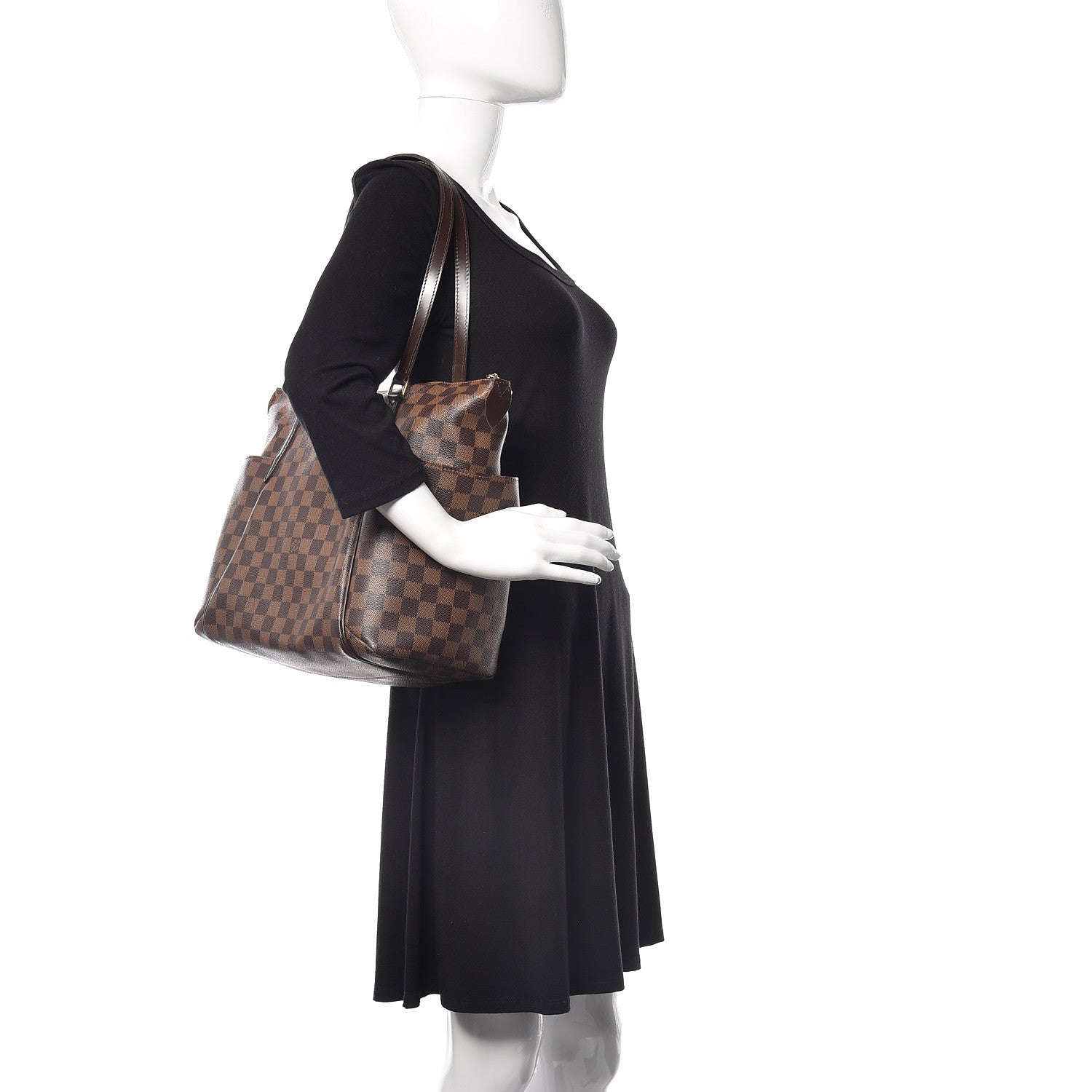 Louis Vuitton Damier Ebene Totally MM 2 of 13