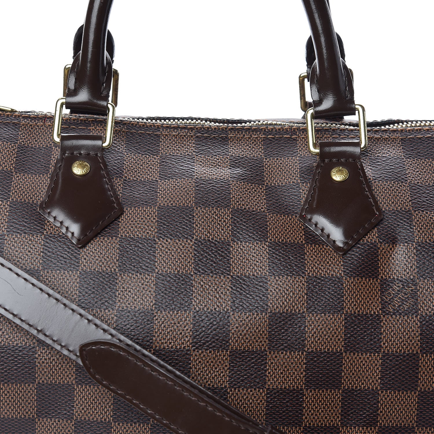 Louis Vuitton Damier Ebene Speedy Bandouliere 30 13 of 15