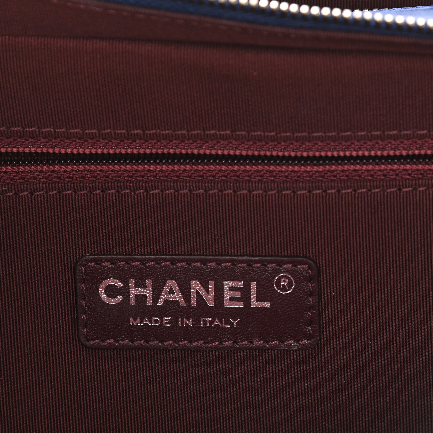 Chanel Lambskin Small Coco Boy Camera Case Blue 6 of 11