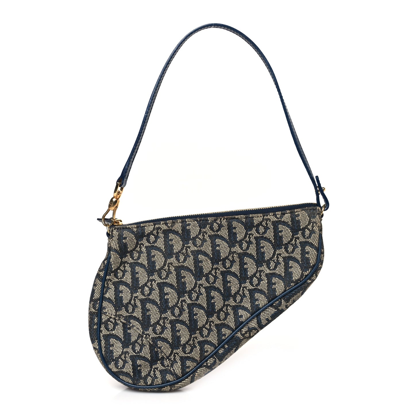 Monogram Mini Saddle Pochette Navy