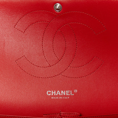 Chanel Lambskin Quilted Jumbo Double Flap Red 6 of 12