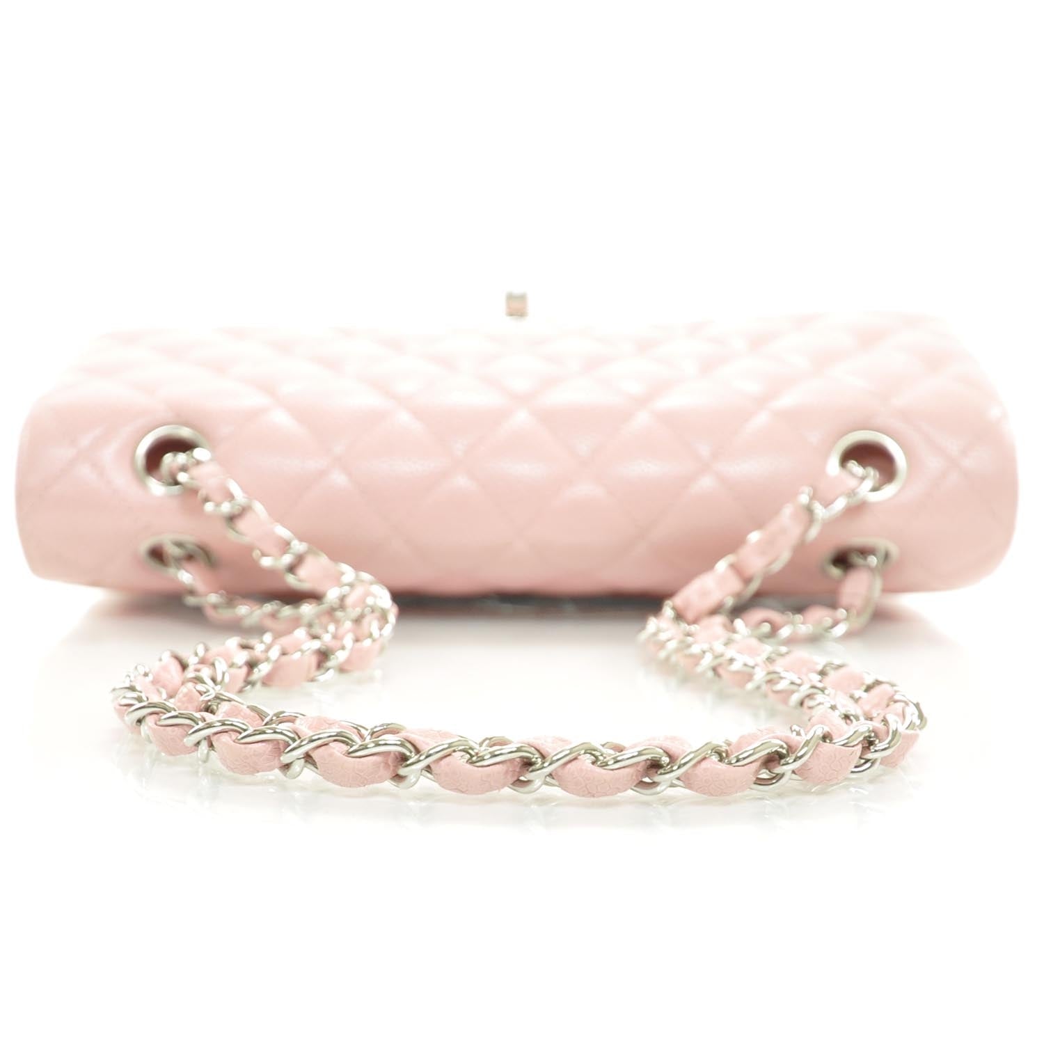 Chanel Caviar Medium Double Flap Pink SHW 5 of 10