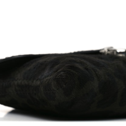 Prada Cavallino Leopard Print Pushlock Envelope Clutch Mimetico 17 of 18