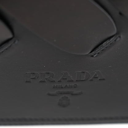 Prada Vitello Intreccio Tress Tote Bag Black 7 of 12