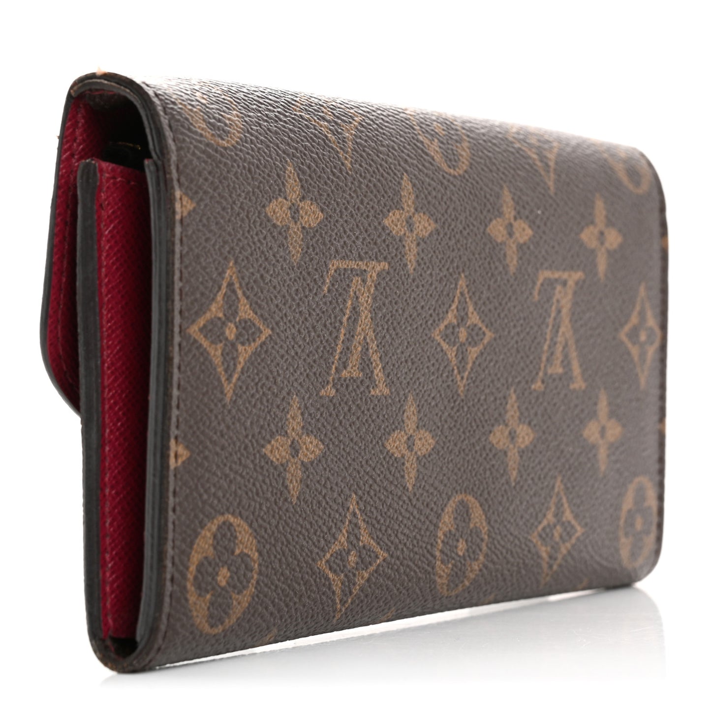 Monogram Emilie Wallet Fuchsia