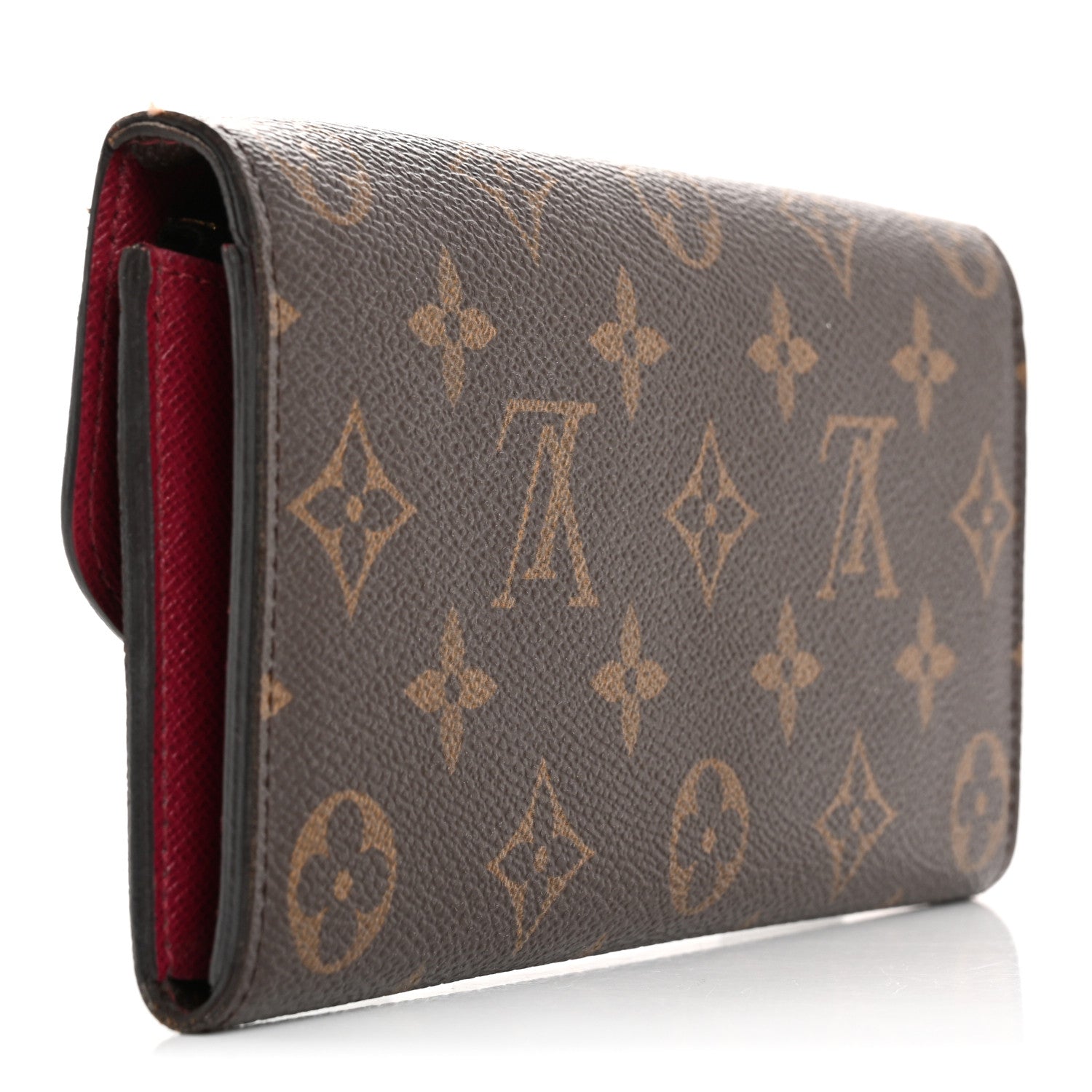 Louis Vuitton Monogram Emilie Wallet Fuchsia 3 of 16