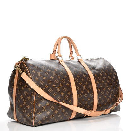 Louis Vuitton Monogram Keepall Bandouliere 55 4 of 11