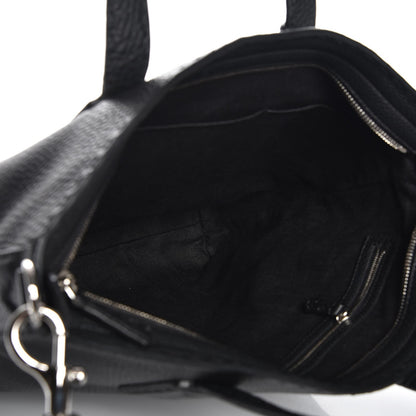 Fendi Cuoio Romano Selleria Tote Black 6 of 8