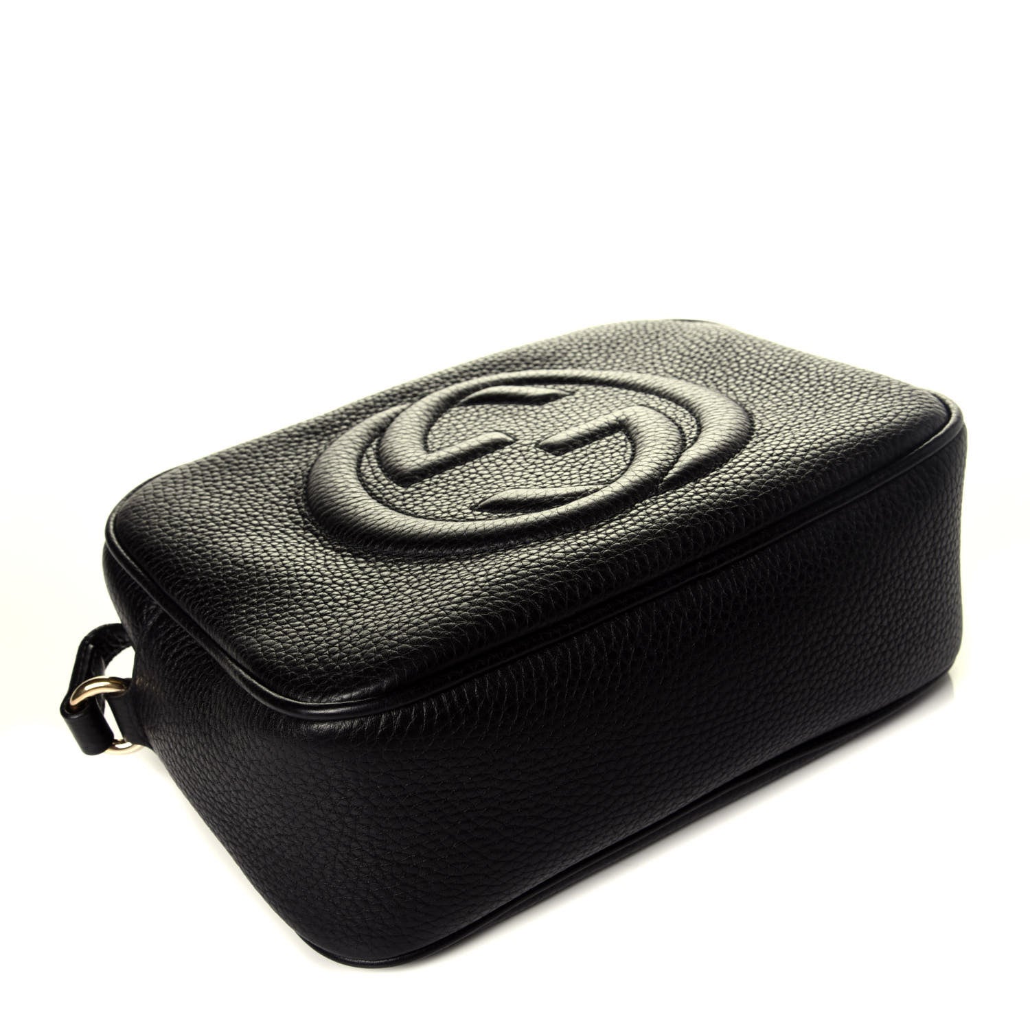 Gucci Pebbled Calfskin Small Soho Disco Bag Black 4 of 10