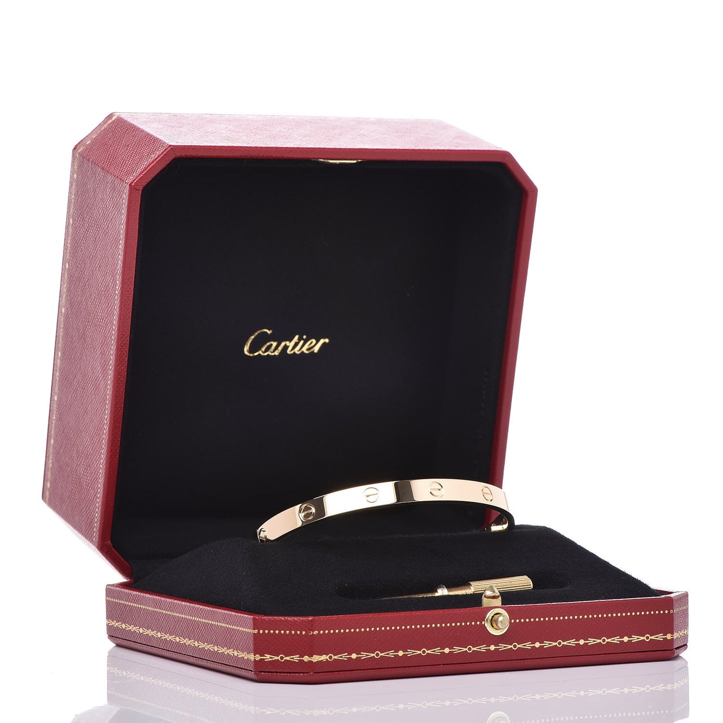18K Yellow Gold LOVE Bracelet 20