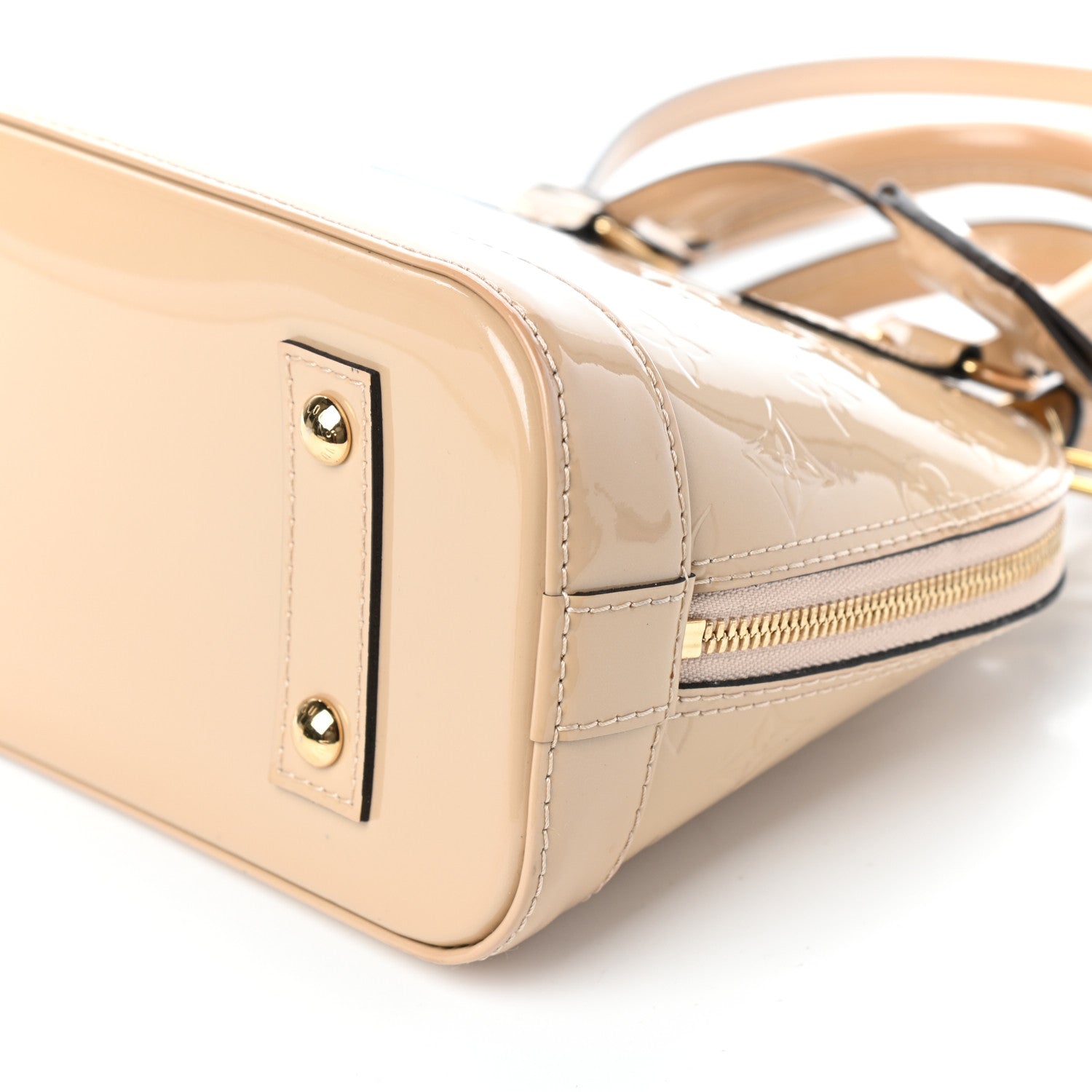 Louis Vuitton Vernis Alma BB Dune 9 of 9