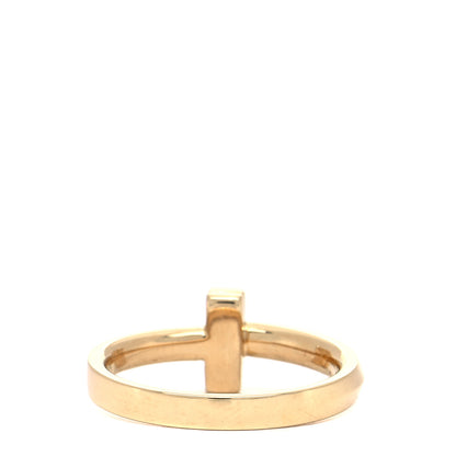 Tiffany 18K Yellow Gold T T1 Ring 49 5 3 of 5