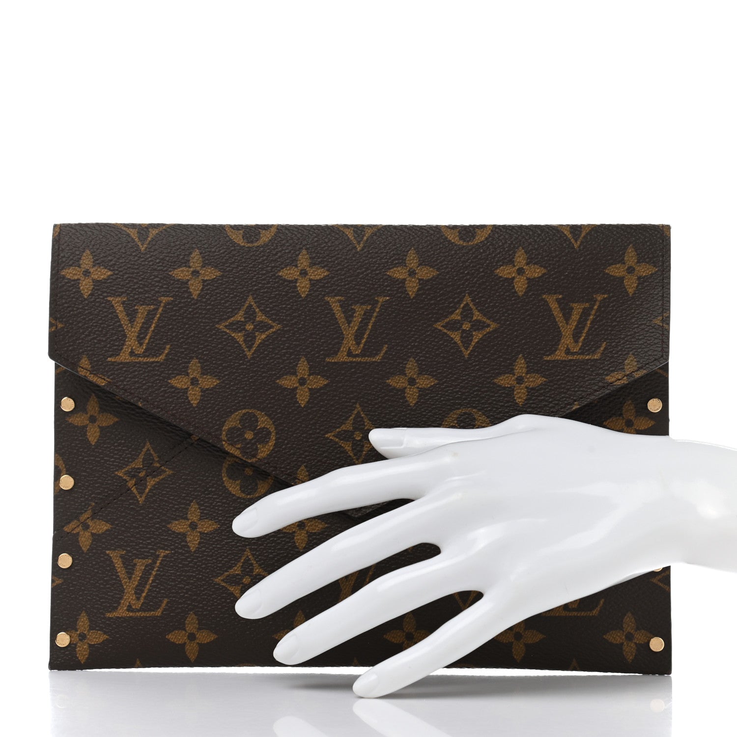 Louis Vuitton Monogram Rivets Enveloppe 2 of 6