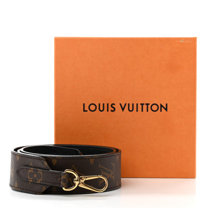 Louis Vuitton Monogram Bandouliere Shoulder Strap Black 5 of 5