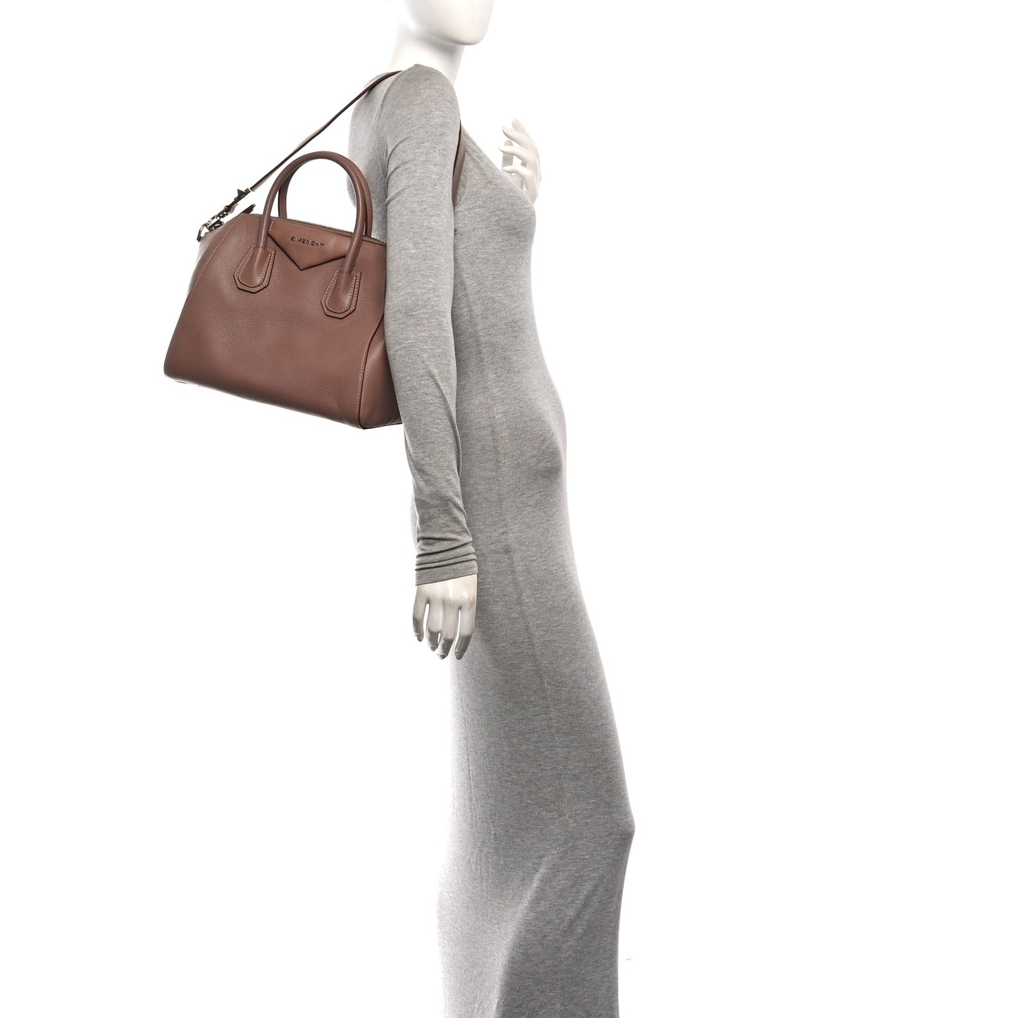 Sugar Goatskin Small Antigona Old Pink