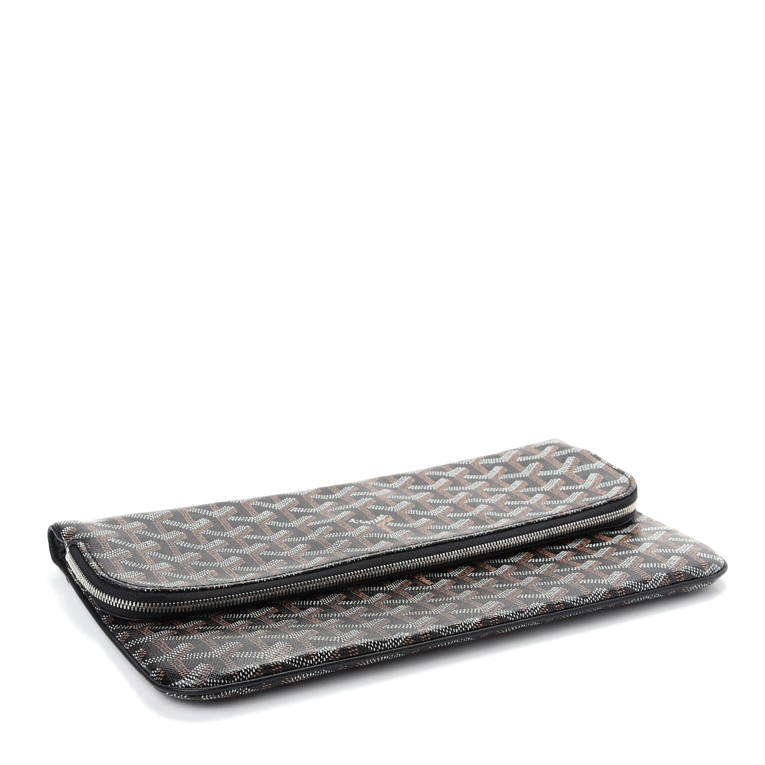 Goyard Goyardine Sainte Marie Soft Clutch Black 4 of 8