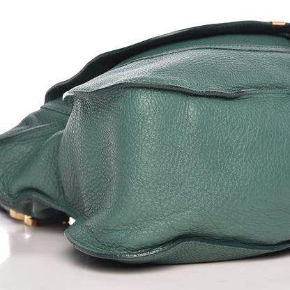 Chloe Calfskin Large Marcie Satchel Emerald 8 of 12