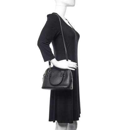 Gucci Dollar Calfskin Small GG Charm Dome Bag Black 2 of 9