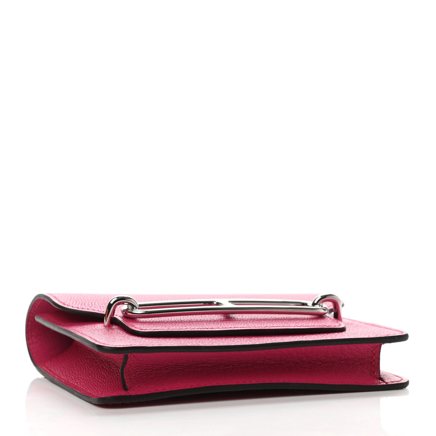 Chevre Mysore Roulis Slim Wallet Rose Shocking