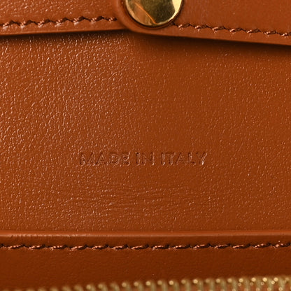 Celine Natural Calfskin Besace Small 16 Wallet on Chain Tan 7 of 11