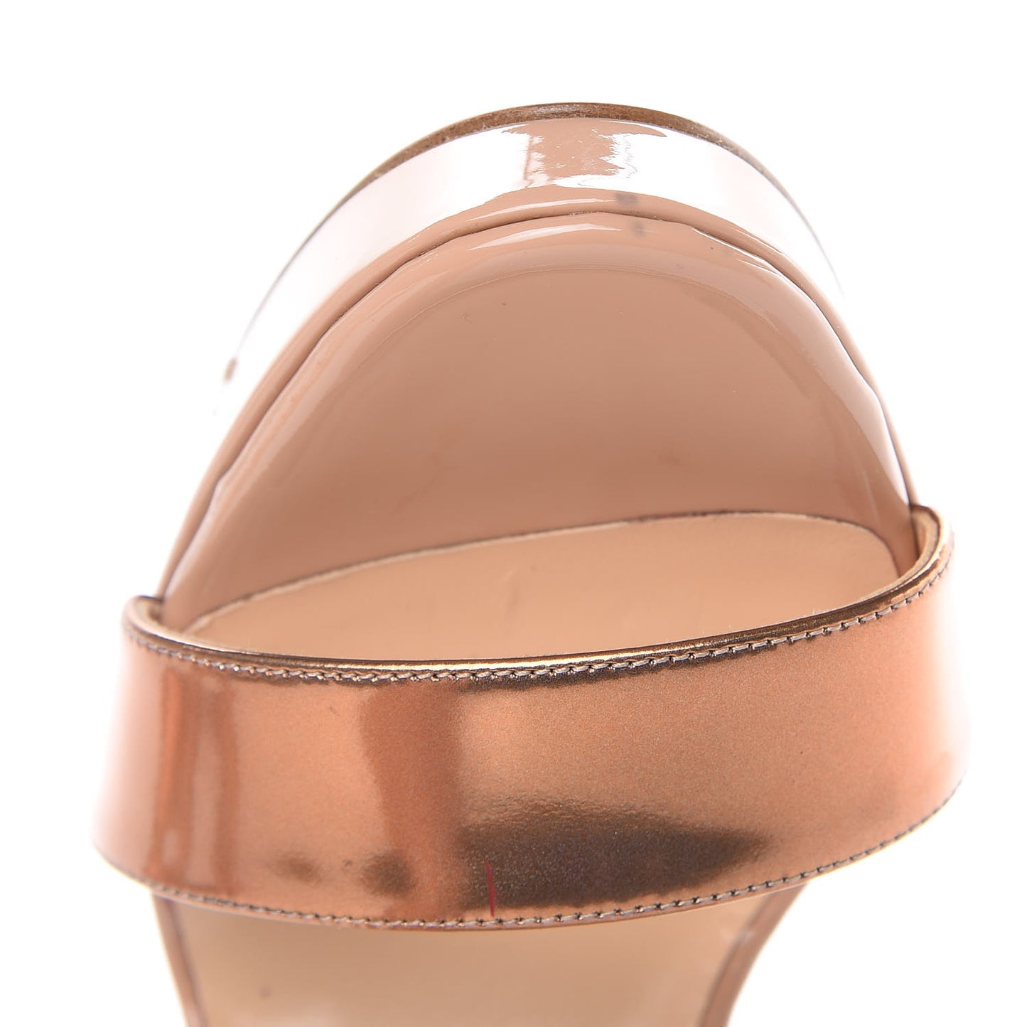 Metallic Patent PVC Cherrysandal 140 Platform Sandals 37 Doudou